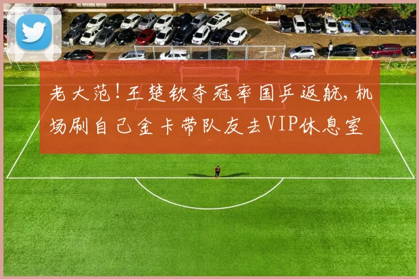 老大范!王楚钦夺冠率国乒返航,机场刷自己金卡带队友去VIP休息室