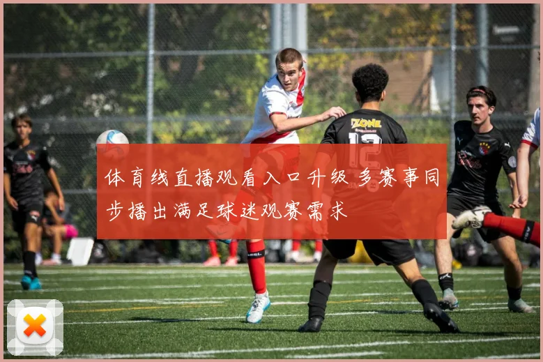 体育线直播观看入口升级 多赛事同步播出满足球迷观赛需求